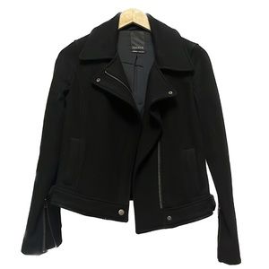 TALULA | XXS | ARITZIA | Wool Moto Jacket | Black